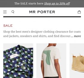 MR Porter